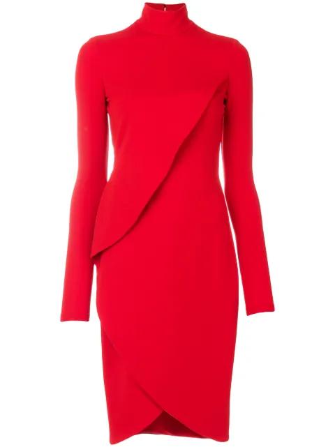 layered fitted dress by GIVENCHY