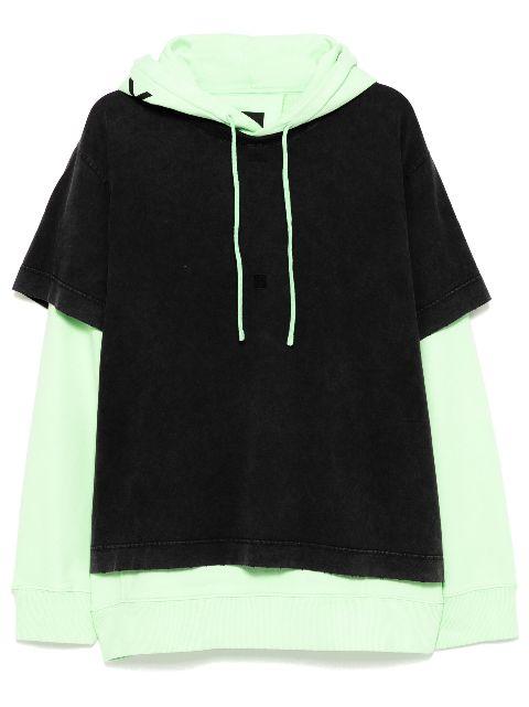 layered hoodie by GIVENCHY