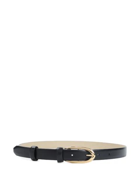 leather buckle belt by GIVENCHY