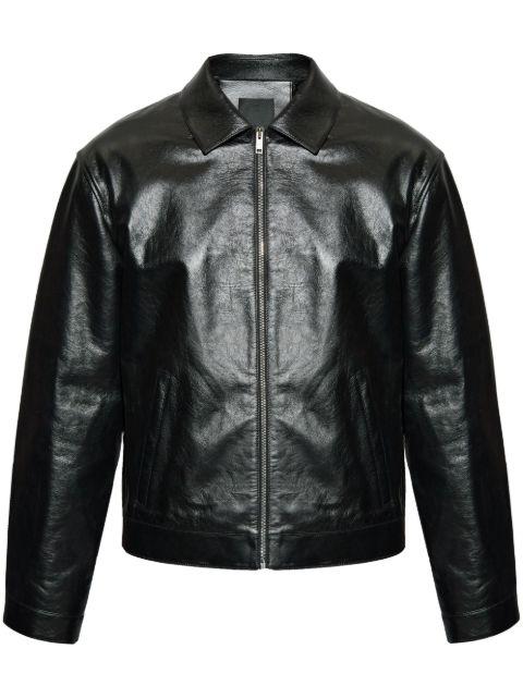 leather jacket by GIVENCHY