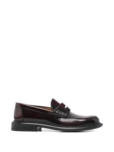 leather penny loafers by GIVENCHY