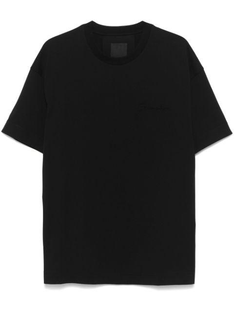 logo-embossed T-shirt by GIVENCHY