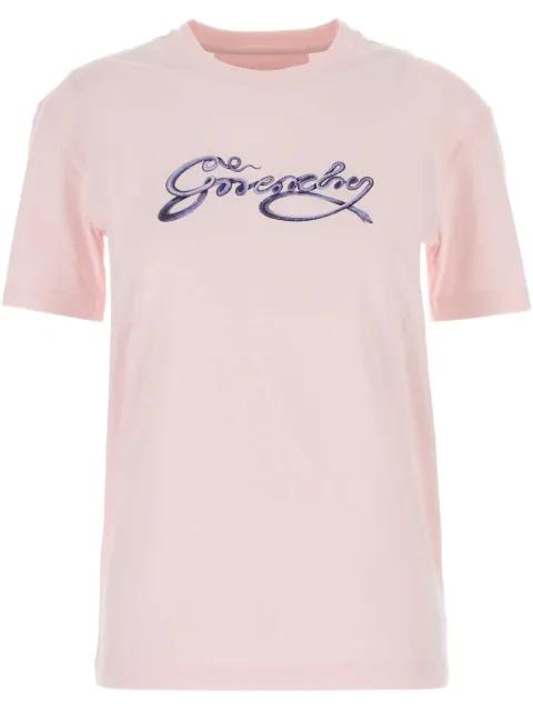 logo-embroidered T-shirt by GIVENCHY