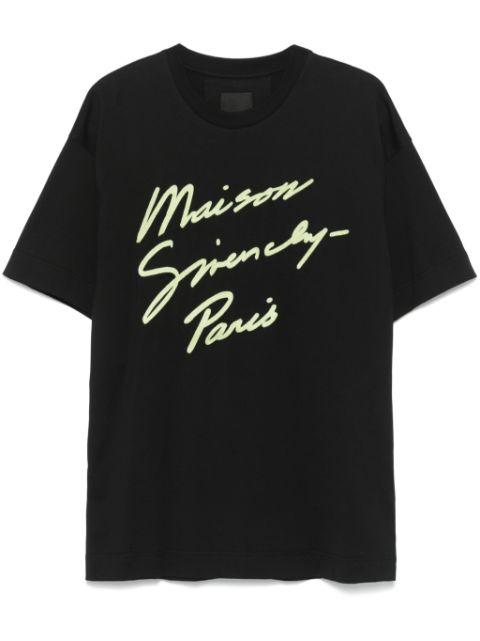 logo-embroidered T-shirt by GIVENCHY