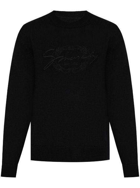 logo-embroidered jumper by GIVENCHY