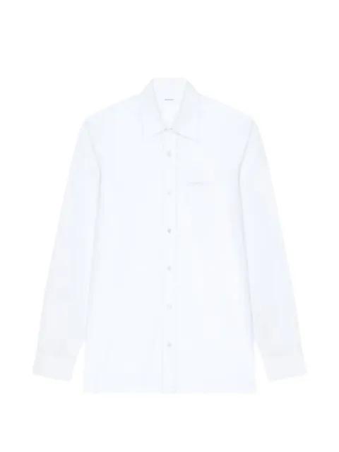 logo-embroidered shirt by GIVENCHY