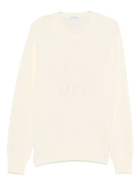 logo-embroidered sweater by GIVENCHY
