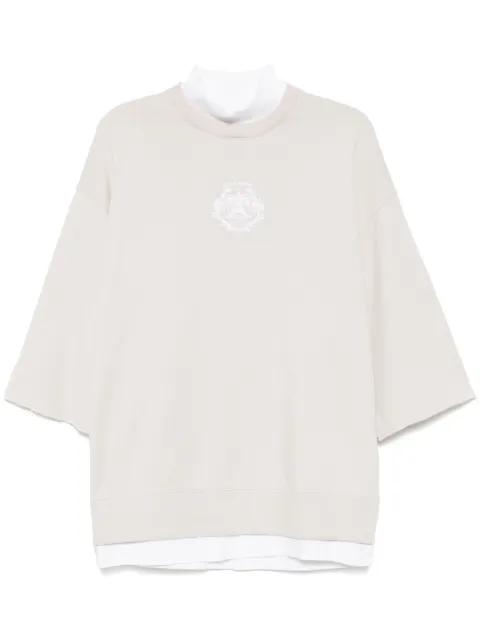 logo-embroidered sweatshirt by GIVENCHY