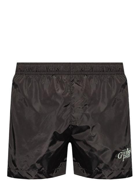 logo-embroidered swim shorts by GIVENCHY