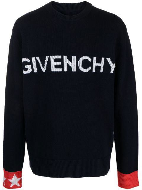 logo-intarsia sweater by GIVENCHY