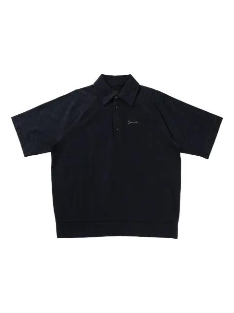 logo-lettering polo shirt by GIVENCHY