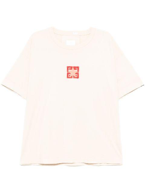 logo motif T-shirt by GIVENCHY