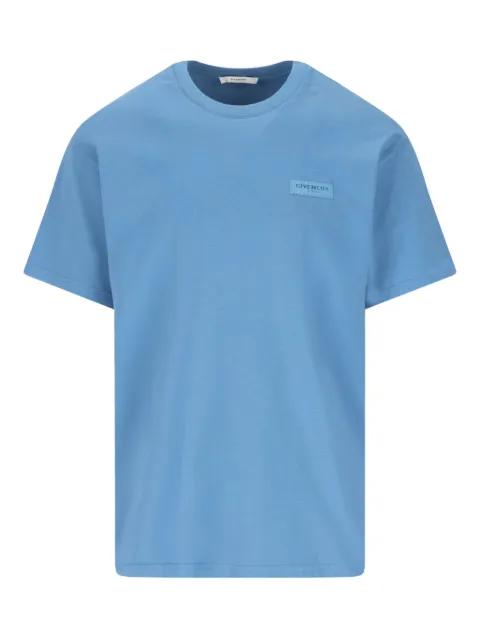 logo-patch T-shirt by GIVENCHY