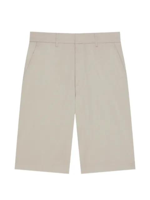 logo-patch chino shorts by GIVENCHY