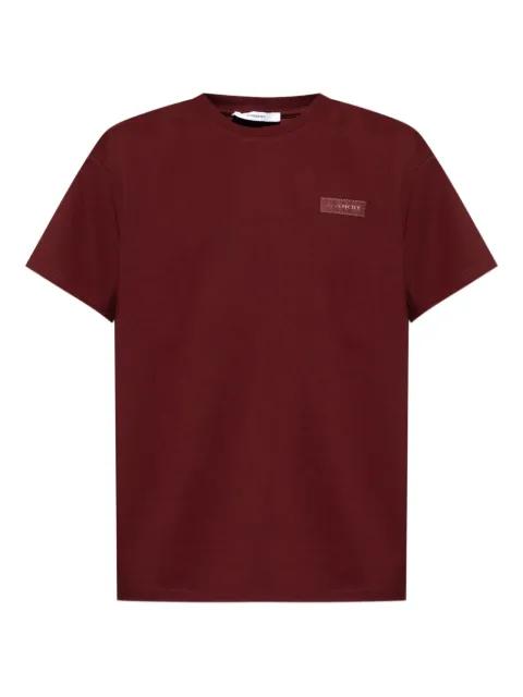 logo-patch cotton T-shirt by GIVENCHY