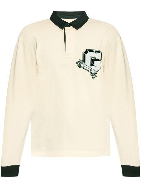 logo-patch polo shirt by GIVENCHY