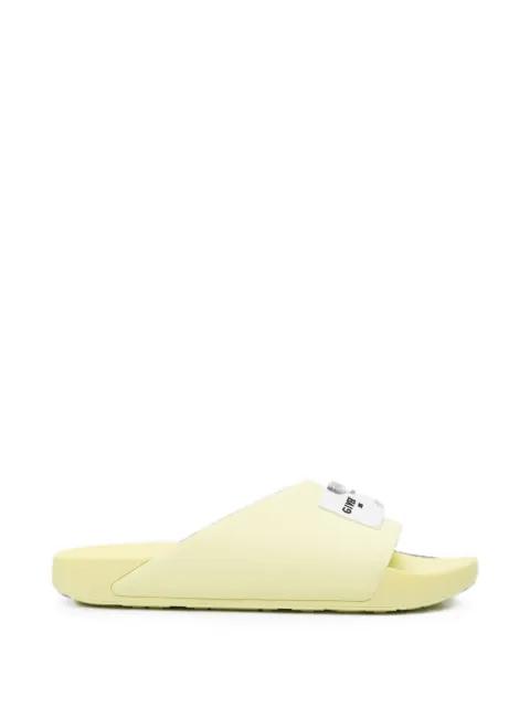 logo-patch slide sandals by GIVENCHY