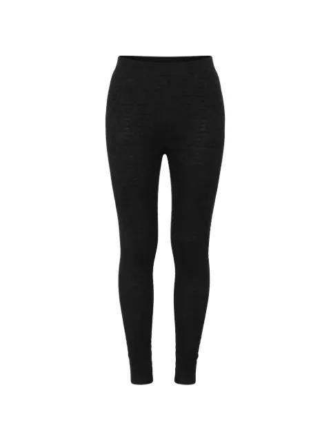 logo-pattern leggings by GIVENCHY