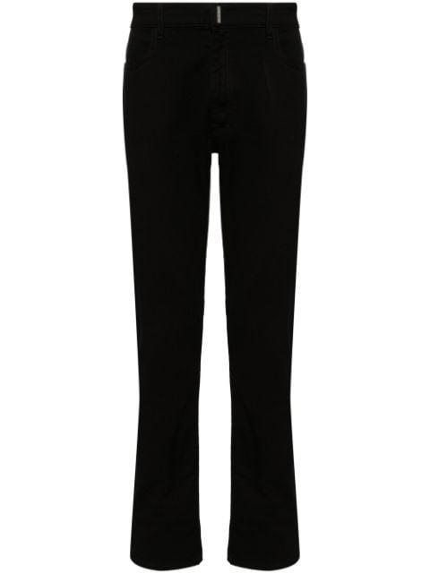 logo-plaque slim-cut jeans by GIVENCHY