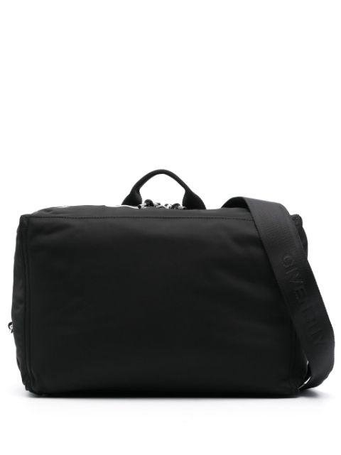 logo-print G-zip holdall by GIVENCHY