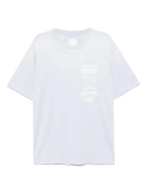 logo-print T-shirt by GIVENCHY