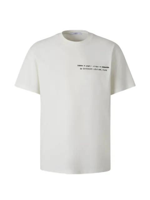 logo-print T-shirt by GIVENCHY