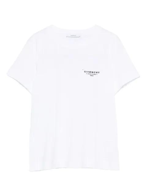 logo-print T-shirt by GIVENCHY