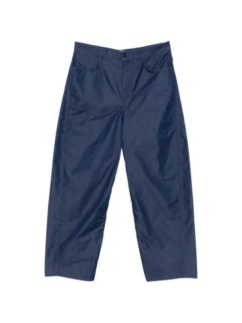 logo-print belt-loop trousers by GIVENCHY