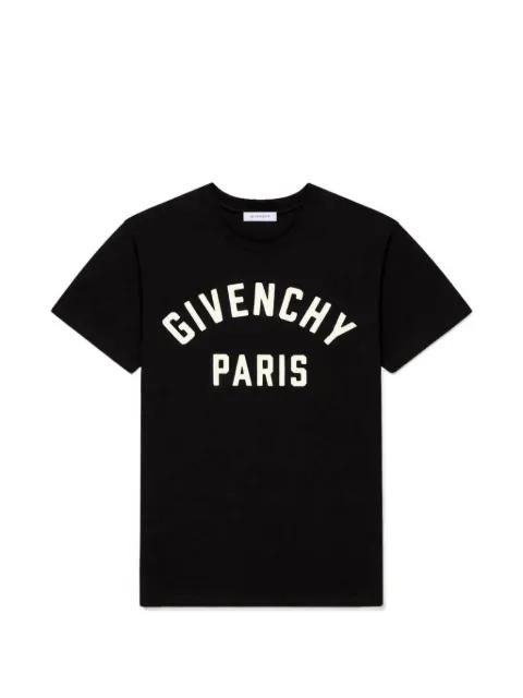 logo-print cotton T-shirt by GIVENCHY