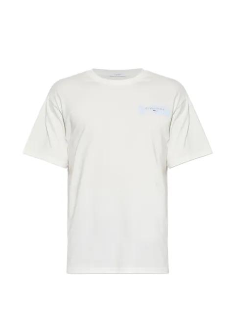 logo-print cotton T-shirt by GIVENCHY