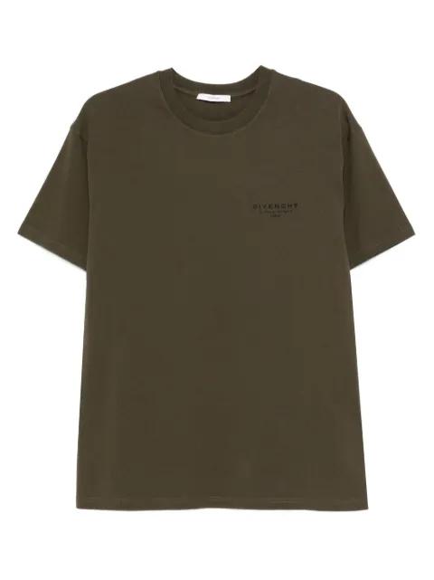 logo-print cotton T-shirt by GIVENCHY