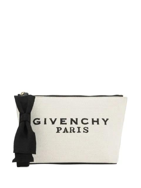 logo-print pouch by GIVENCHY