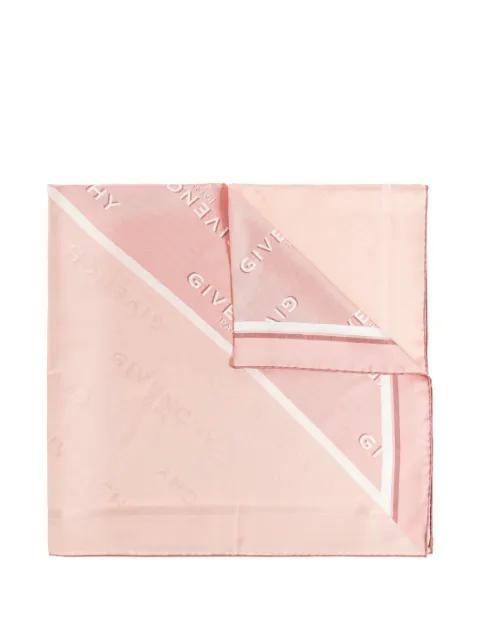 logo-print scarf by GIVENCHY