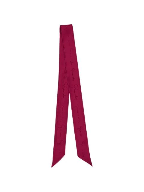 logo-print scarf by GIVENCHY