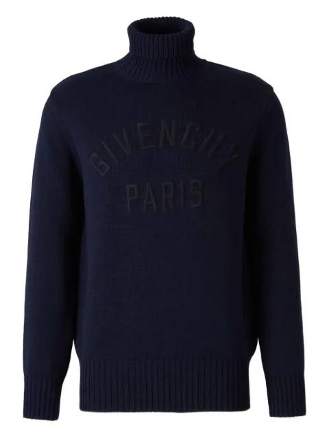 logo turtleneck sweater by GIVENCHY