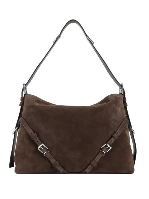 medium Voyou buckle-detail shoulder bag by GIVENCHY