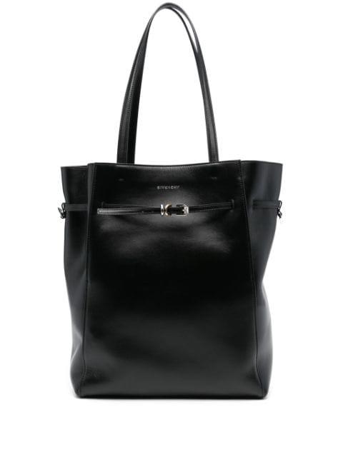 medium Voyou leather tote bag by GIVENCHY
