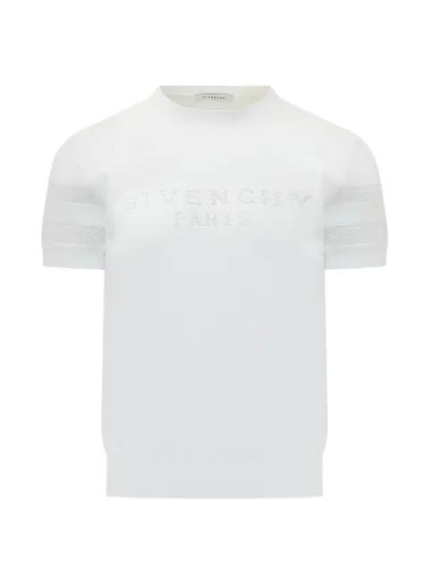 mesh panel sweater by GIVENCHY