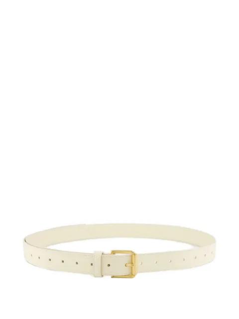 metal-tip leather belt by GIVENCHY