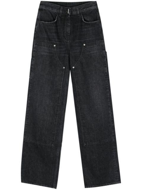 mid-rise wide-leg jeans by GIVENCHY