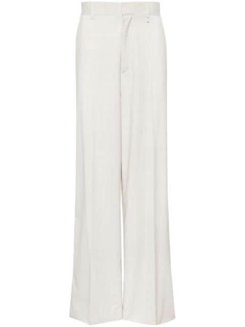 mid-rise wide-leg trousers by GIVENCHY