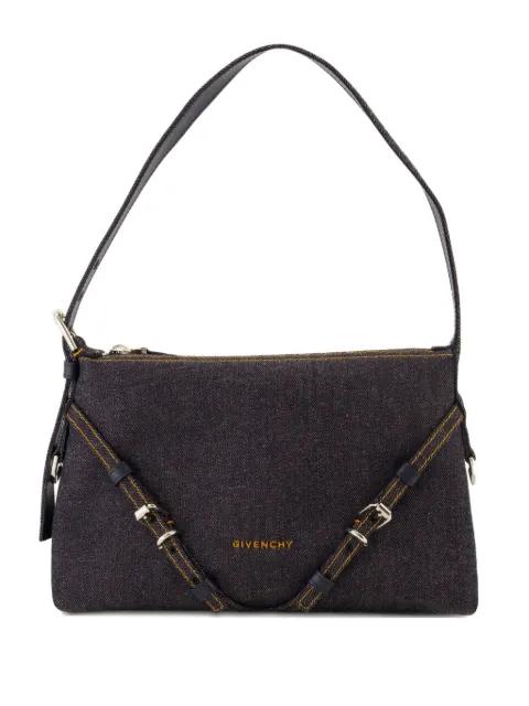 mini Voyou denim shoulder bag by GIVENCHY