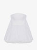 mini bustier dress in lace with cape by GIVENCHY