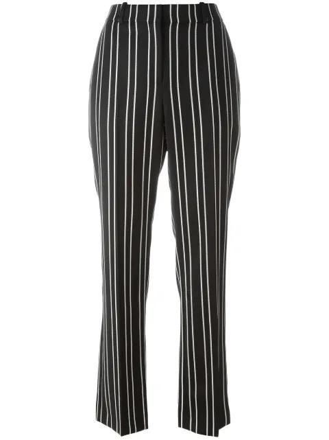 monochrome striped trousers by GIVENCHY