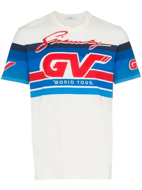 motorcross logo print t-shirt by GIVENCHY