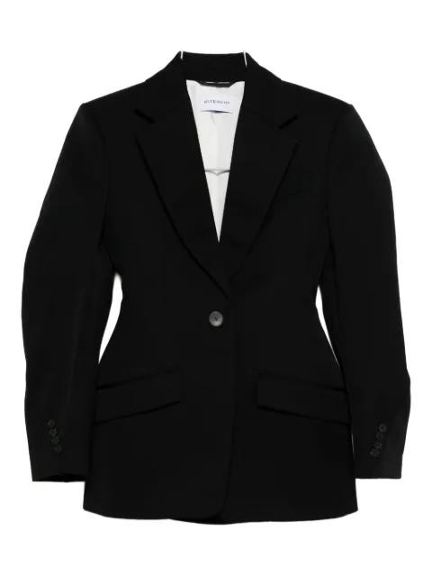 notched-lapel blazer by GIVENCHY