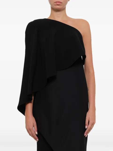 one-shoulder draped dress by GIVENCHY