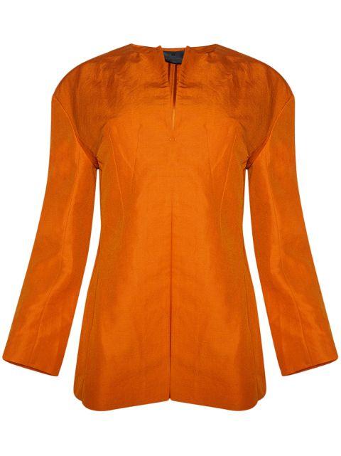 open-front blouse by GIVENCHY