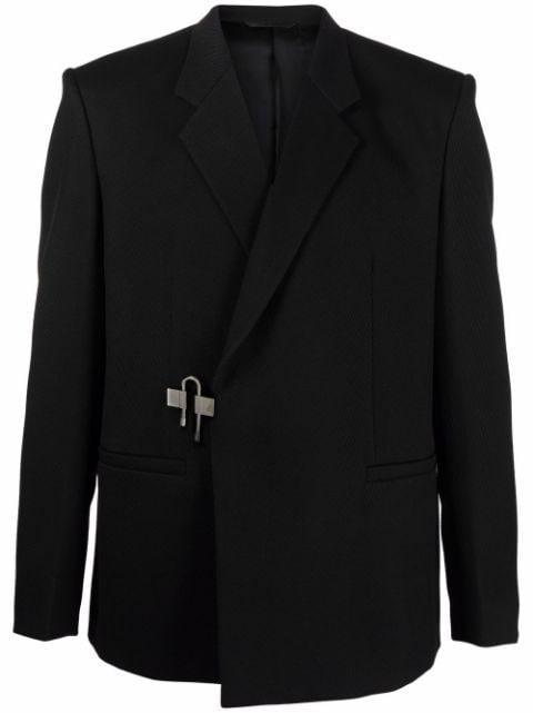 padlock double-breasted blazer by GIVENCHY
