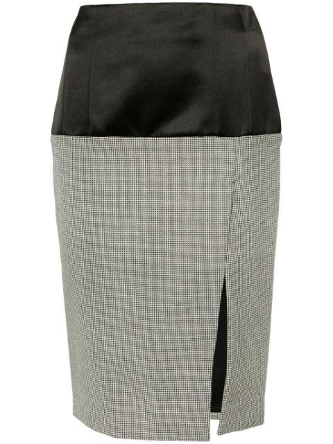 panelled tailored pencil skirt by GIVENCHY